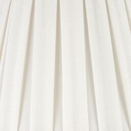 Cream & Grey Pleated Tapered Lamp Shade (D)25Cm - thumbnail 5