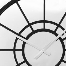 Charles Bentley Buttermere Indoor Outdoor Mirrored Skeleton Wall Clock 50Cm - thumbnail 8