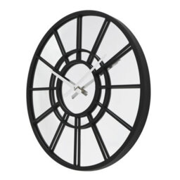 Charles Bentley Buttermere Indoor Outdoor Mirrored Skeleton Wall Clock 50Cm - thumbnail 9