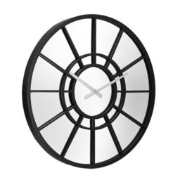 Charles Bentley Buttermere Indoor Outdoor Mirrored Skeleton Wall Clock 50Cm - thumbnail 5