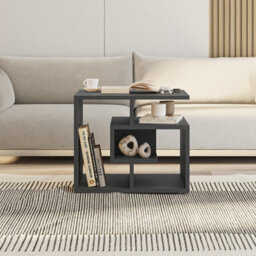 Decortie Labirent Modern Coffee Table 54Cm Maze Design Multipurpose Anthracite Grey Living Room H 45Cm - thumbnail 6