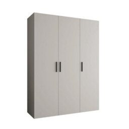Arte Bari I Hinged Door Wardrobe 150Cm In Cashmere - Elegant, Soft-Close Storage In A Contemporary Neutral - thumbnail 2