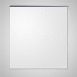 Berkfield Roller Blind Blackout 120 X 175 Cm White - thumbnail 1