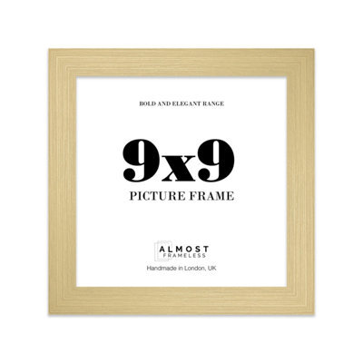 "10X10"" Turquoise Picture Frame - 10X10"" Square Frame With 8X8"" Mount For 10X10""/8X8"" Pictures Moderrn Style Thin Edge, 1 Pack" - image 1