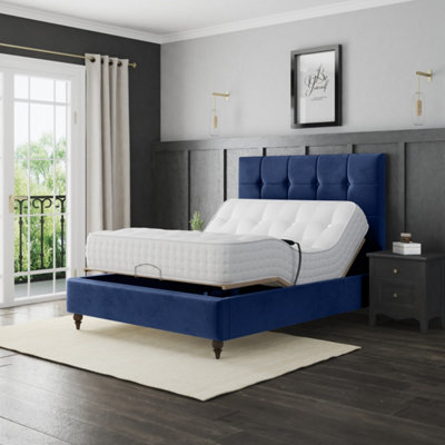 Deacon Electric Adjustable Sleigh Bed Frame 6Ft - image 1