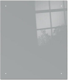 70 X 90Cm Warm Pewter Glass Kitchen Splashback Splatter Screen Pre Drilled Holes Wall Hanging Fixings Included - thumbnail 2