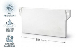 "First Blind Vertical Blind Weights Repair Kit 89mm (3.5"") 50 Bottom Weights, 50 Top Hangers, 10M Beaded Chain" - thumbnail 3