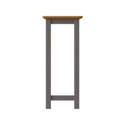 Fwstyle Oak Tall Side Table Grey Ready Assembled - thumbnail 5