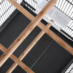 Walplus Bird Cage Black 54X54X146 Cm Steel - thumbnail 5