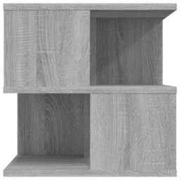 Berkfield Side Table Grey Sonoma 40X40X40 Cm Engineered Wood - thumbnail 4