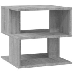 Berkfield Side Table Grey Sonoma 40X40X40 Cm Engineered Wood - thumbnail 2