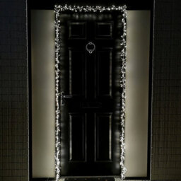 Samuel Alexander 5.5M 880 Led Indoor Outdoor Christmas Door Lights In Warm White - thumbnail 1