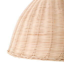 Living And Home 60W Rattan Semi-Open E27 Socket Ceiling Lamp Pendant Light With 3-Colour Dimming - thumbnail 6