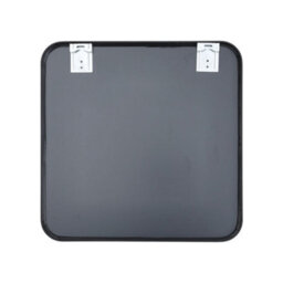 Living And Home Black Square Wall Bathroom Framed Mirror Vanity Mirror Makeup Mirror For Dressing Table 600 mm X 600 mm - thumbnail 4