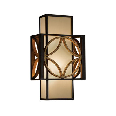 Luminosa Lighting Elstead Remy 1 Light Indoor Wall Light Gold, Bronze - image 1