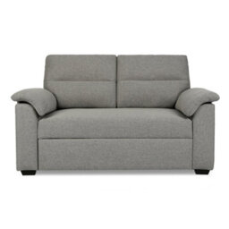 Tivoli 2 Seater Pull Out Sofa Bed In Soft Woven Fabric  Grey - thumbnail 5
