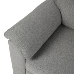Tivoli 2 Seater Pull Out Sofa Bed In Soft Woven Fabric  Grey - thumbnail 7
