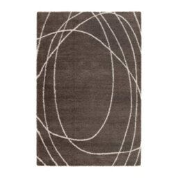 Melrose Squiggle Brown Coloured X-Large Area Indoor Rug 200/290Cm - thumbnail 5