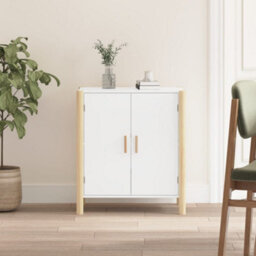 Berkfield Classic Sideboard White 62X38X70 Cm Engineered Wood - thumbnail 2