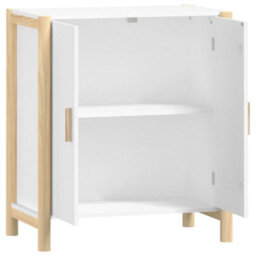 Berkfield Classic Sideboard White 62X38X70 Cm Engineered Wood - thumbnail 7