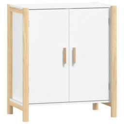 Berkfield Classic Sideboard White 62X38X70 Cm Engineered Wood