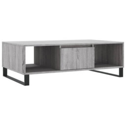 Berkfield Coffee Table Grey Sonoma 104X60X35 Cm Engineered Wood - thumbnail 2