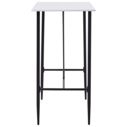 Berkfield Bar Table White 120X60X110 Cm Mdf - thumbnail 3