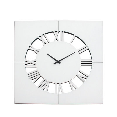 Vanity Living Josy 80Cm Mirror Wall Clock For Living Room Decor, Modern Wall Clock For Bedroom - image 1
