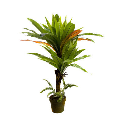 Best Artificial 120Cm 4Ft Birds Nest Fern Plant - image 1