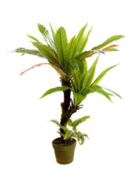 Best Artificial 120Cm 4Ft Birds Nest Fern Plant - thumbnail 5