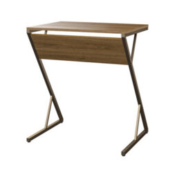 Novogratz Regal Accent Table Laptop Desk In Walnut Look - thumbnail 4
