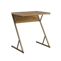 Novogratz Regal Accent Table Laptop Desk In Walnut Look - thumbnail 3
