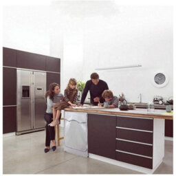 Cover For Front-Loading Washing Machine, Dustproof And Waterproof (Silver, 85 X 60 50 Cm - H W D). - thumbnail 4