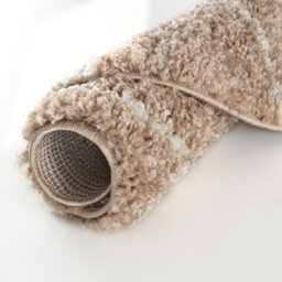 The Rugs Moroccan Shaggy Rugs And Runners Soft Fluffy Wavy Trellis Design High Pile Beige And Ivory Living Room Kitchen Hallway 820 - thumbnail 9