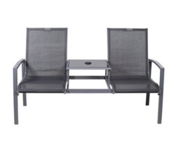 Royalcraft Sorrento 2 Seater Black Companion Set - thumbnail 4