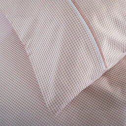 The Lyndon Company Gingham Duvet Cover Set  - Soft & Breathable Cotton With Double Piped Edges - thumbnail 3