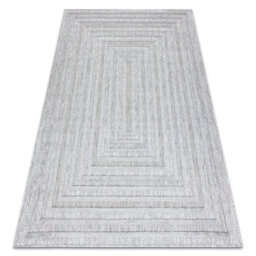 RugsX Carpet Santo Sisal 0999 Geometric Grey   140X190 Cm - thumbnail 1
