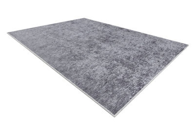 RugsX Miro 52027.802 Washing Carpet Melange Anti-Slip - Grey 200X290 Cm - image 1