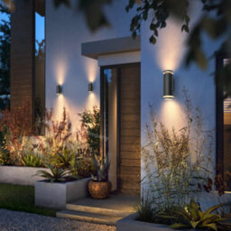 Long Life Lamps Company Modern Exterior Outdoor Up Down Wall Light Zlc343B - thumbnail 9