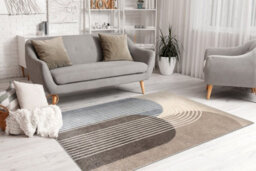 RugsX Carpet Fusion 0810 Beige Brown - Geometric, Modern, Abstract 80X150 Cm - thumbnail 5