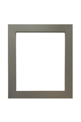 Frames By Post Metro Dark Grey Photo Frame 8 X 6 Inch - image 1