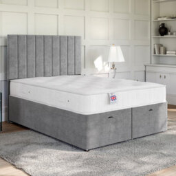 Divan Base Direct Wool Clay Ottoman Divan 6Ft Super King Side Lift Ottoman - thumbnail 1