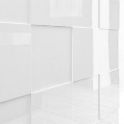 Furniture in Fashion Aspen High Gloss Sideboard With 3 Doors In White - thumbnail 2