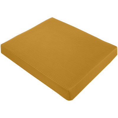 Bedlooms Super King Stripe Fitted Sheet 40 Cm Extra Deep- Microfiber Elasticated Deep Pocket Bed Sheets Ochre, 180X200 Cm - image 1