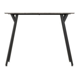 Seconique Quebec Bar Table In Grey Concrete Effect And Black Metal Legs - thumbnail 3
