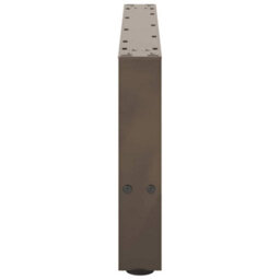 Berkfield Coffee Table Legs Natural Steel 2 Pcs 60X(30-31) Cm Steel - thumbnail 6