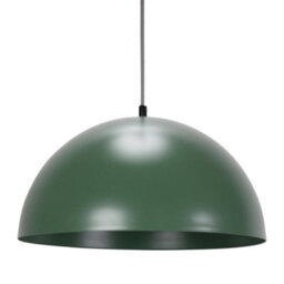 Valuelights Stassi Forest Green Dome Ceiling Pendant Hanging Light Fitting For Living Room Kitchen - Led Bulb Included - thumbnail 2
