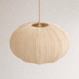 CGC Interiors Cgc Palmira Large Oval Stretch Ruffled Silk Fabric Lampshade - thumbnail 2
