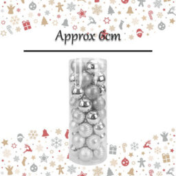 Christmas Bauble Decoration Hanging Tree Ornament X 40 6Cm Champagne - thumbnail 2