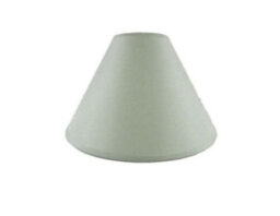 "12"" Cotton Coolie Lampshade - Light Green"